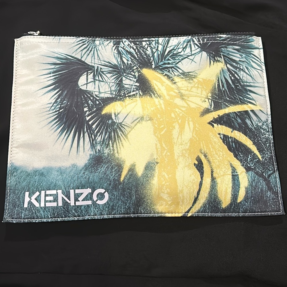 Kenzo Zipper Clutch